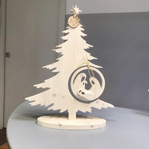 Albero natale legno - albero, di