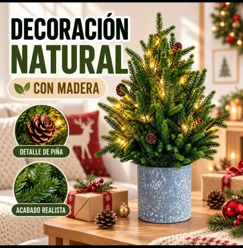 Albero natale illuminato - di,