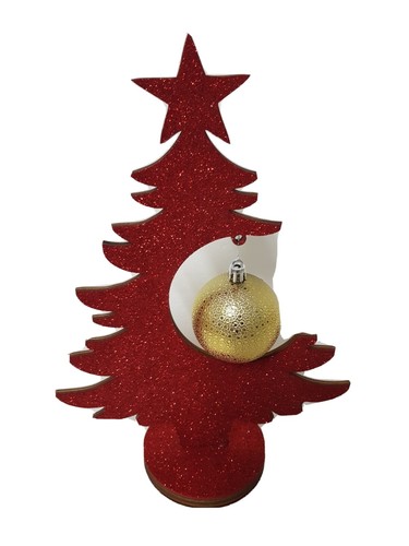Albero natale legno cm - su,