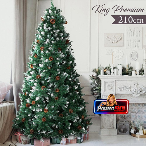Albero natale innevato king - albero,