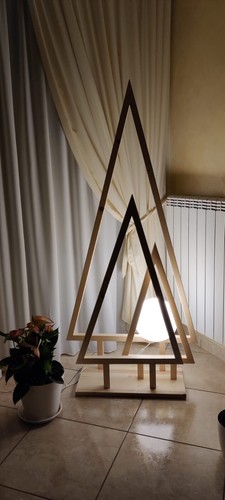 Albero trittico legno design - albero,