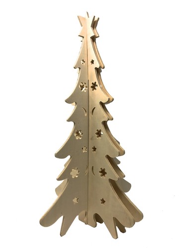 Albero natale legno - albero, in