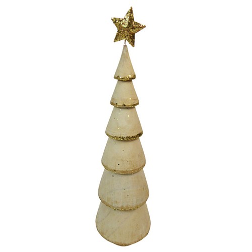 Albero legno bianco - bianco, 37
