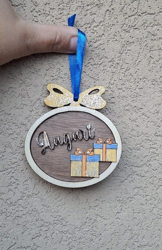 Pallina natale fiocco in - pallina,