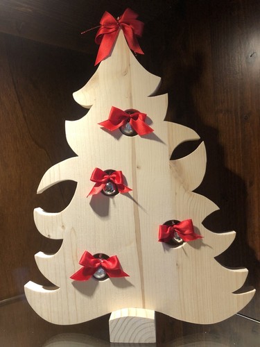 Albero natale legno - albero, in
