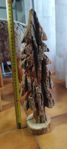 Albero natale legno 37 cm - albero,