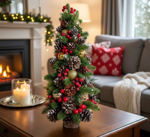 Albero natale artigianale - albero, di