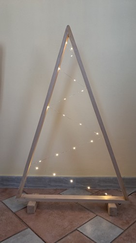 Albero natale legno - natale, in